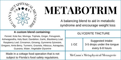 Metabotrim Glycerite Tincture
