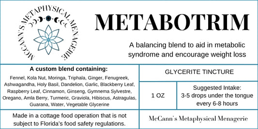 Metabotrim Glycerite Tincture