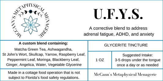 UFYS Glycerite Tincture